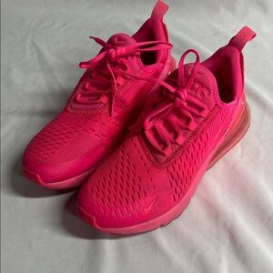 Nike Women's Hot Pink Air Max 270 Sneakers